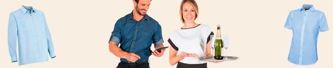 Camisas Hostelería, Hombre y Mujer | SoloUniformes