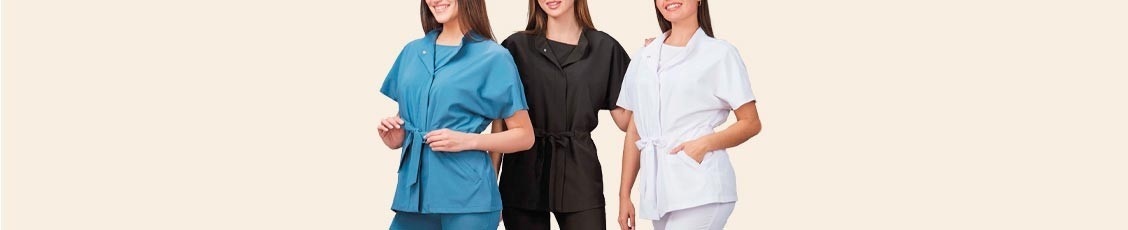 Uniformes de peluquería y ropa de peluquera profesional