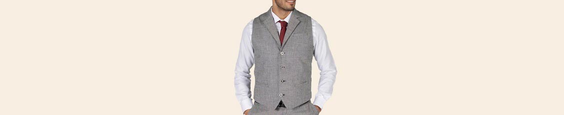 Chalecos de traje para hombre
