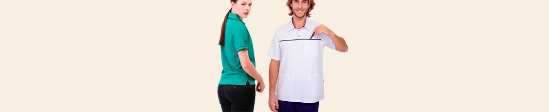 Polos de Trabajo Manga Corta Hombre